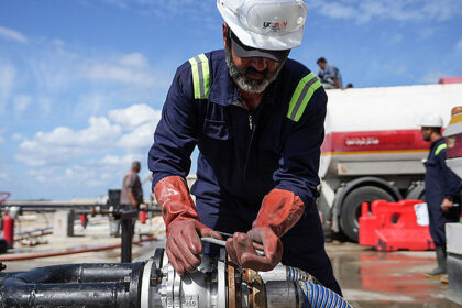 Oil tankers in Iraq.